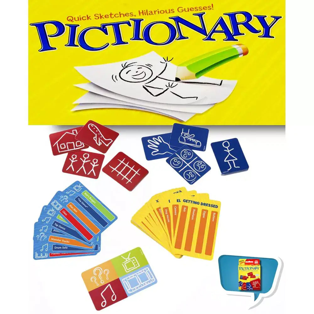 Mattel Games Pictionary Card Game T5132 thumbnail