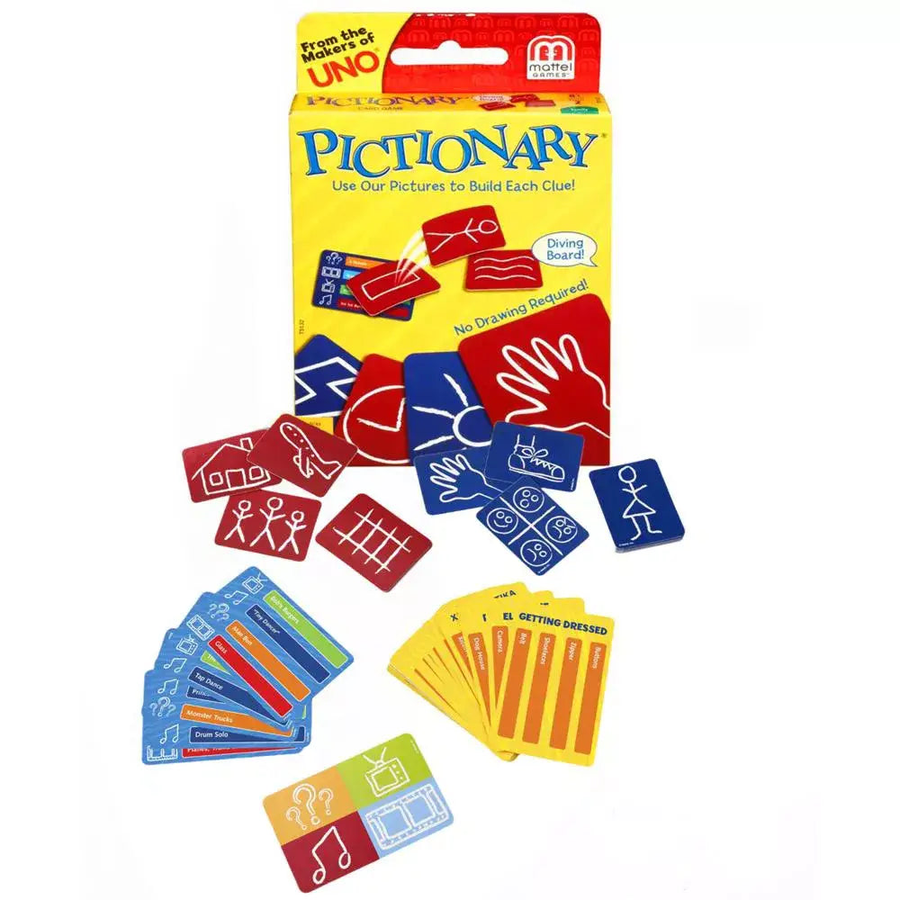 Mattel Games Pictionary Card Game T5132 thumbnail