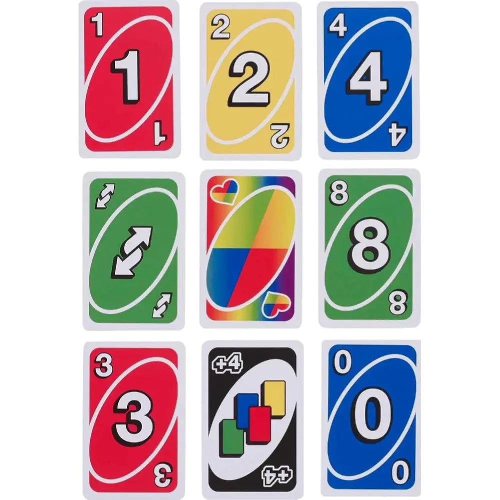 Mattel Games UNO Play with Pride Card Game GTH19 thumbnail