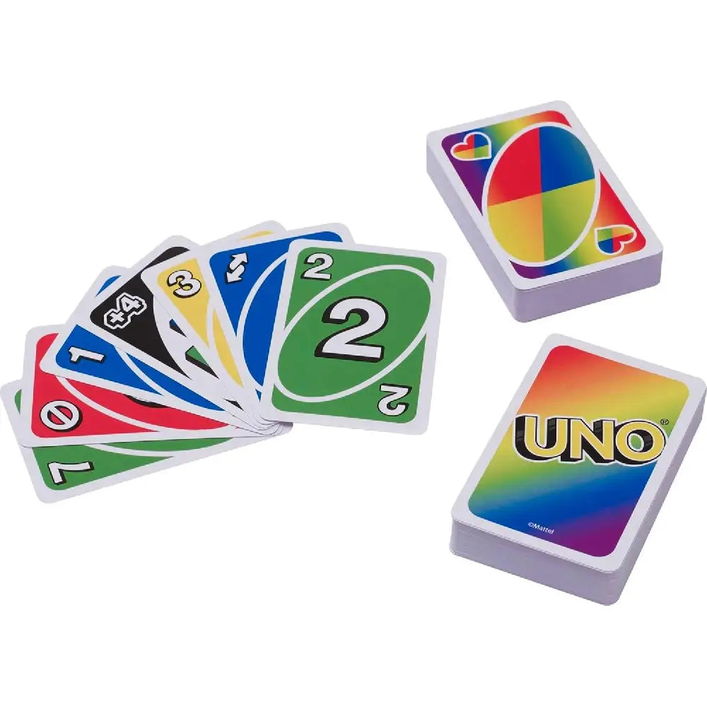 Mattel Games UNO Play with Pride Card Game GTH19 thumbnail