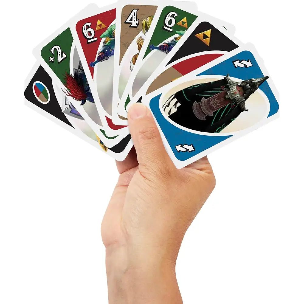 Mattel Games UNO the Legend of Zelda Card Game FMW19 thumbnail