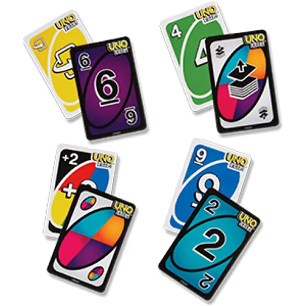 Mattel Uno Original and Uno Flip Card Games Combo Pack of 2 Grab both the classic UNO and the exciting UNO Flip card games in one set. GDR44 + 42003 thumbnail