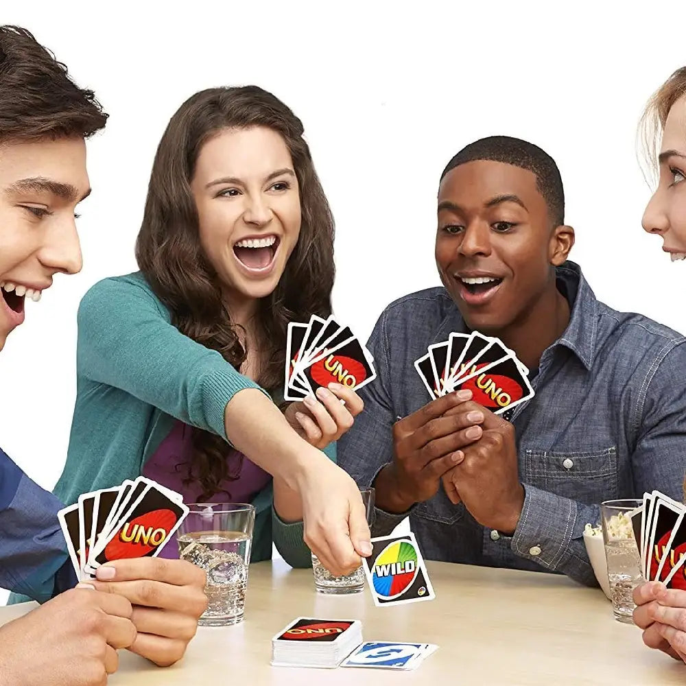 Mattel Uno Original and Uno Flip Card Games Combo Pack of 2 Grab both the classic UNO and the exciting UNO Flip card games in one set. GDR44 + 42003 thumbnail