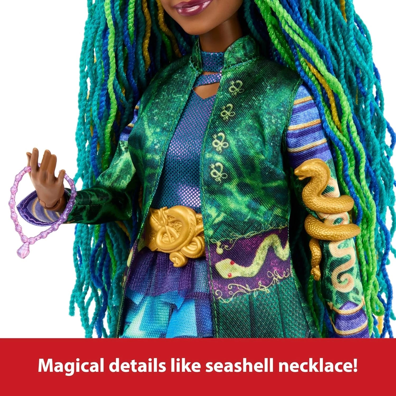 Mattel Disney Descendants The Rise of Red Uliana Fashion Doll with Outfit & Accessory thumbnail