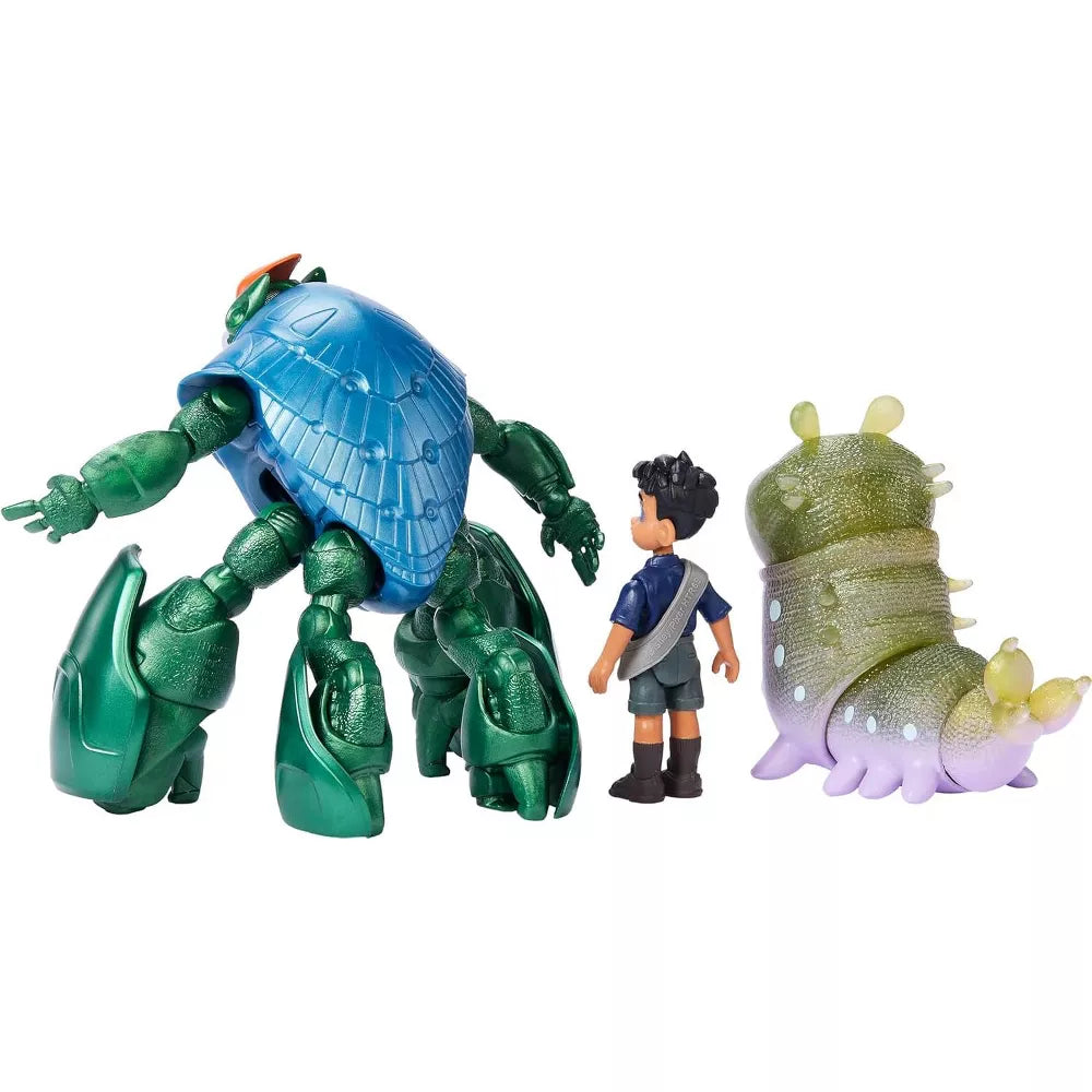 Mattel Disney Pixar Elio Storyteller Action Figure 3-Pack – Elio, Ambassador Grigon & Glordon Character Set for Imaginative Play thumbnail