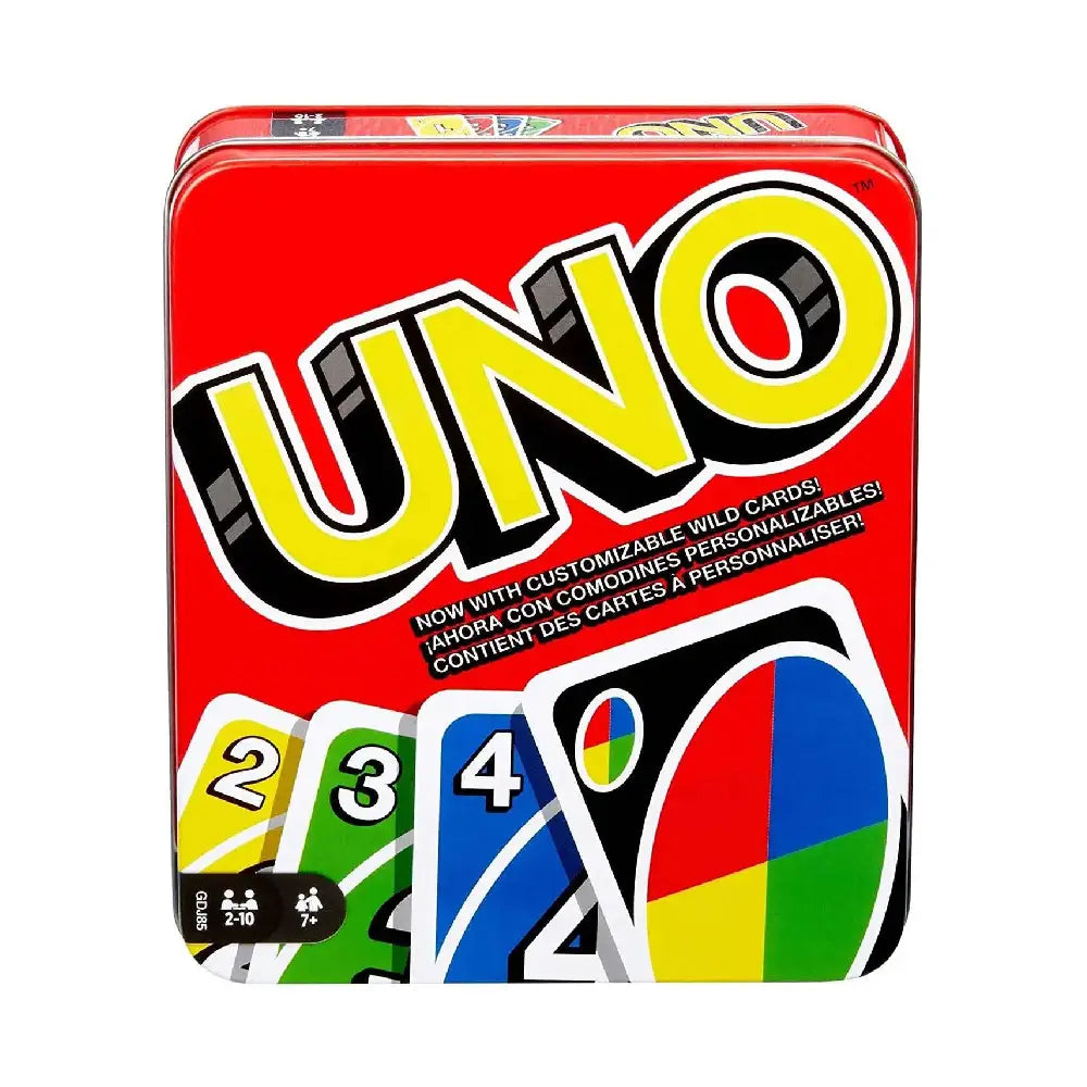 Mattel Games - UNO Deluxe Card Game Tin Y5206 thumbnail