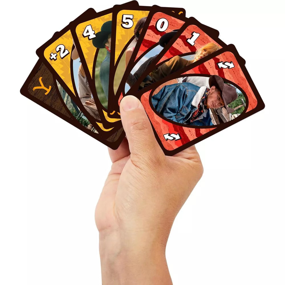 Mattel Games UNO Yellowstone Card Game for Family & Game Nights thumbnail