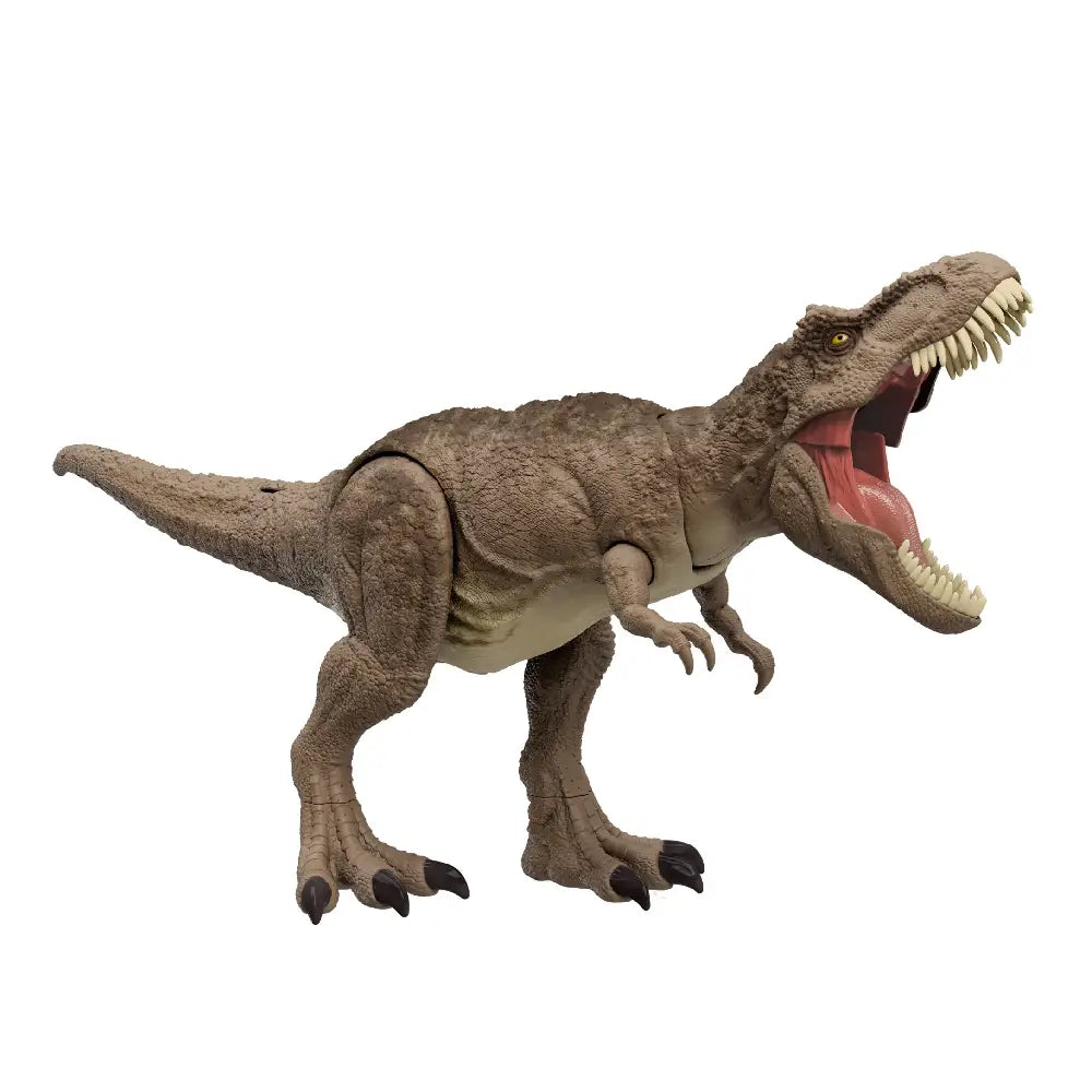 Mattel Jurassic World Chaos Theory All-Out Attack Tyrannosaurus Rex Dinosaur Action Figure HXF53