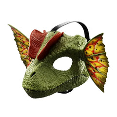 Mattel Jurassic World Role-Play Mask, Dilophosaurus with Venom Launching Water Feature HXF55