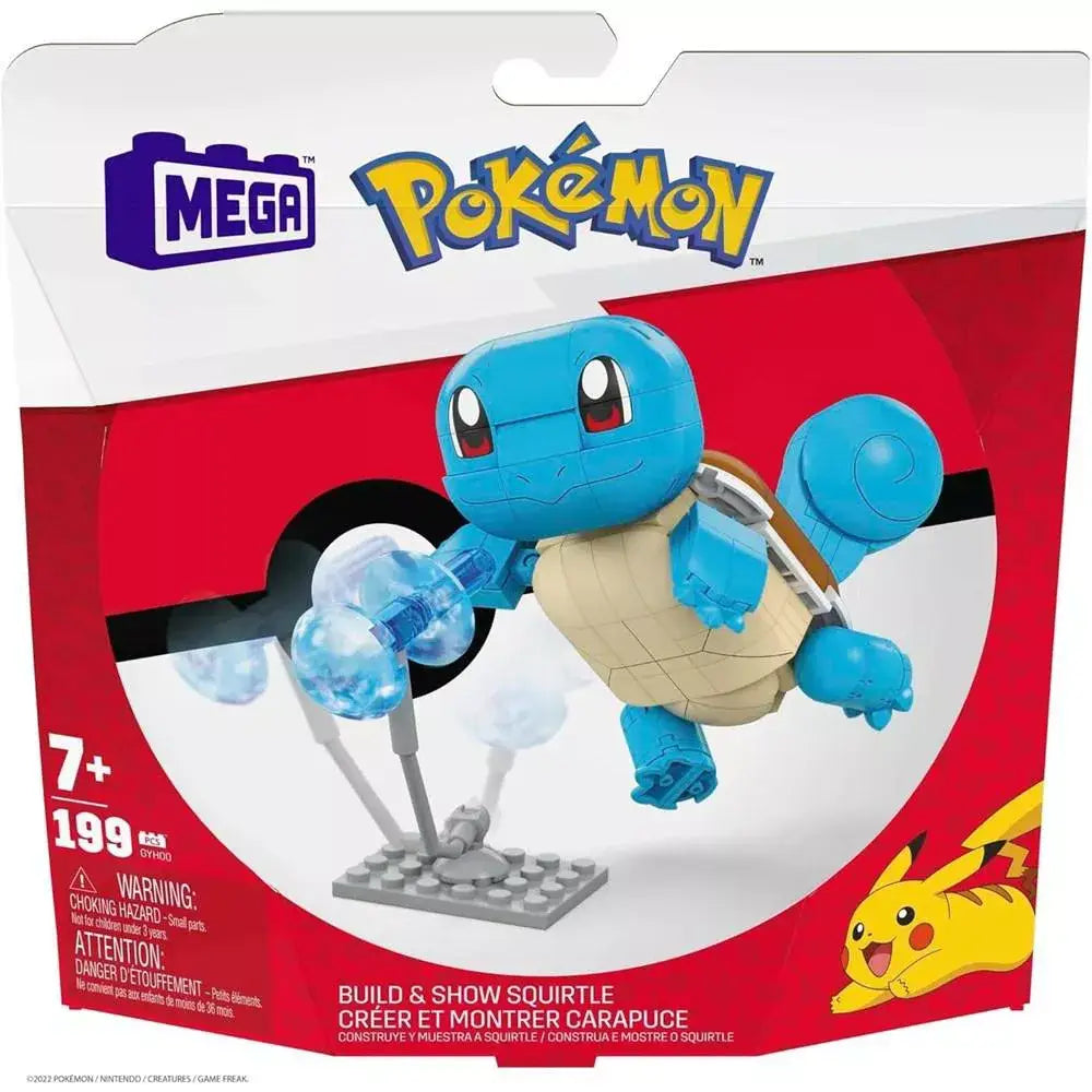 Mega Pokémon Building Toys Set Build & Show Squirtle GYH00 thumbnail