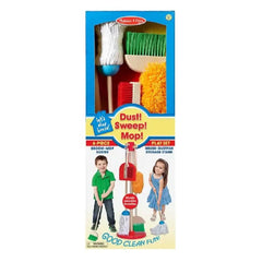 Melissa & Doug Dust Mop And Sweep Cleaning Play Set
