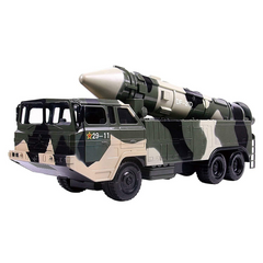 Military Transport Toy Truck with Mega Rocket Launcher