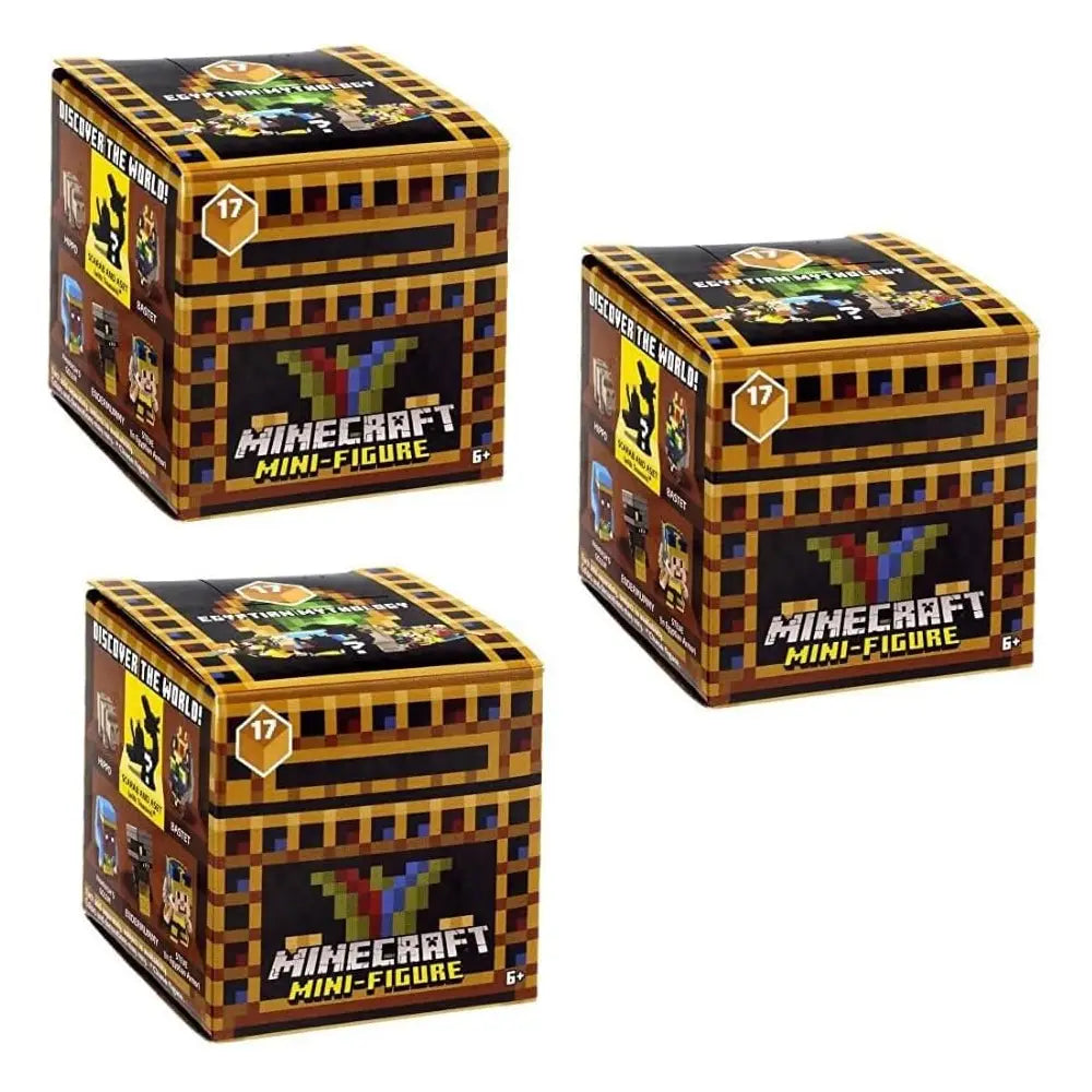 Minecraft Mini Figure Checklane 3 PACK thumbnail