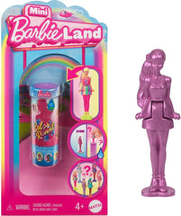 Mini Barbie Land Color Reveal Mystery Doll 10-Pack – Surprise Collectible Dolls with Water-Reveal Feature, Accessories & Play Pieces for Kids