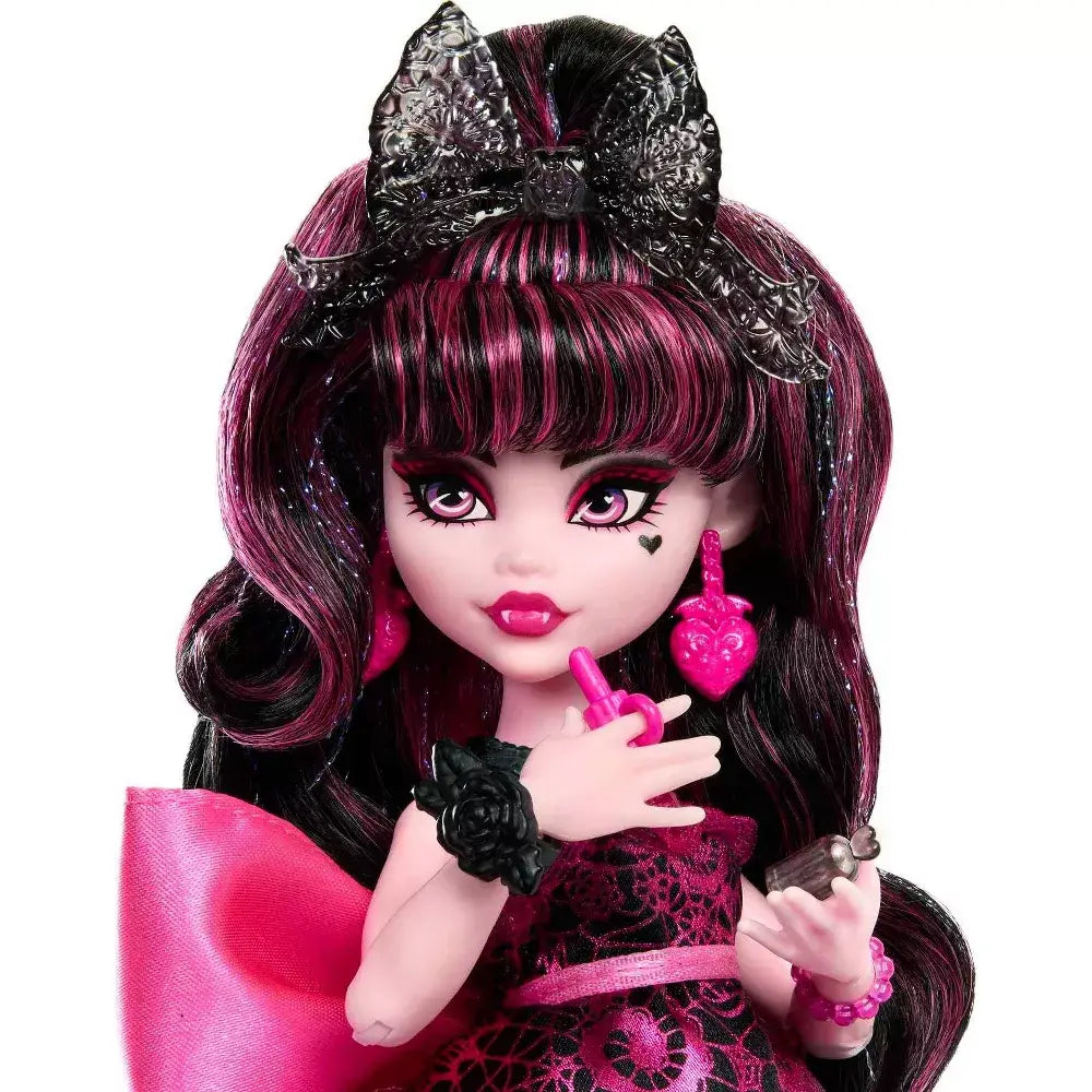 Monster High Draculaura Doll in Monster Ball Party Dress HNF68 thumbnail