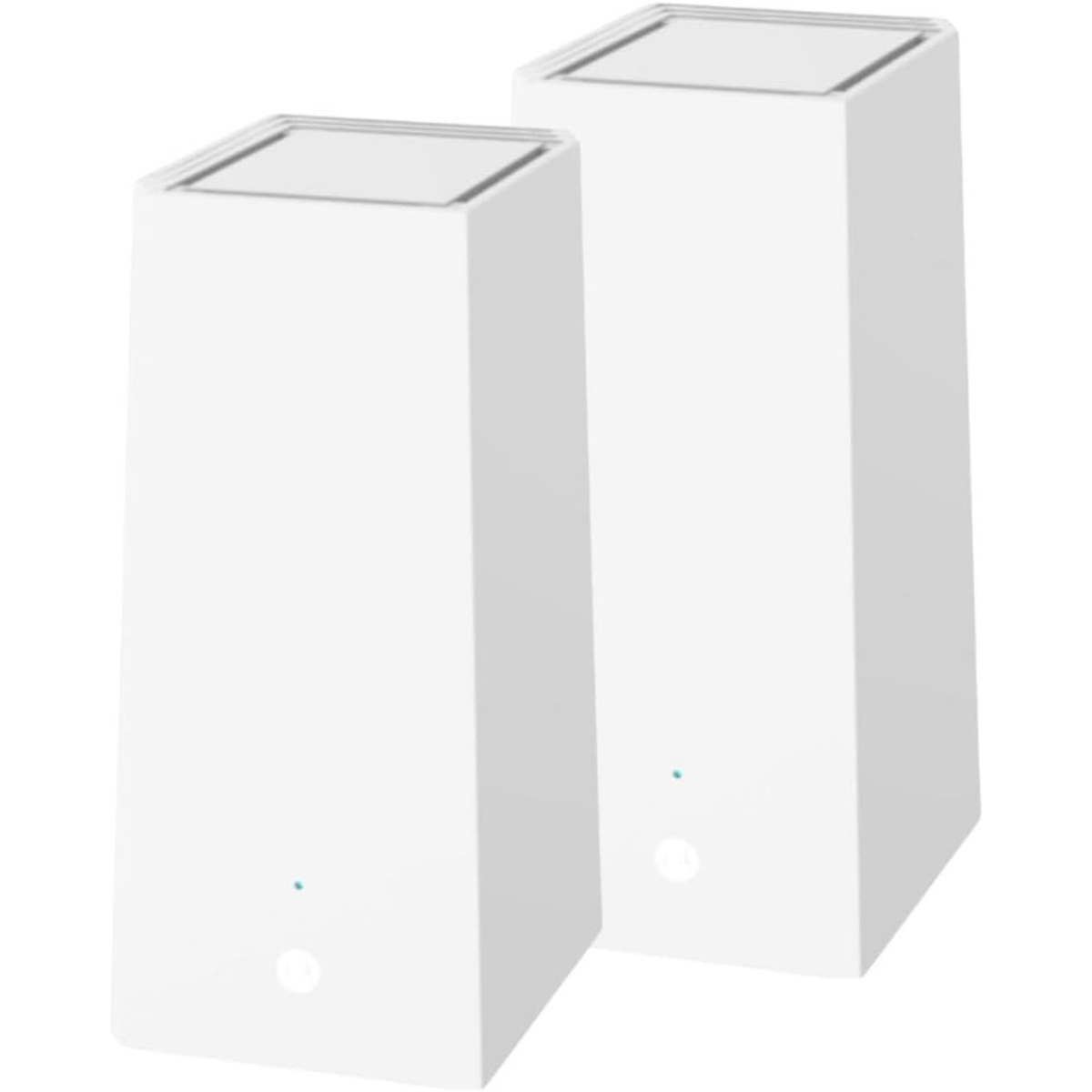 Motorola MQ20 WiFi 6E Router with Easy Mesh, Tri-Band 8.4 Gbps Speed, 3000 sq. ft Coverage, White, Dual Pack thumbnail