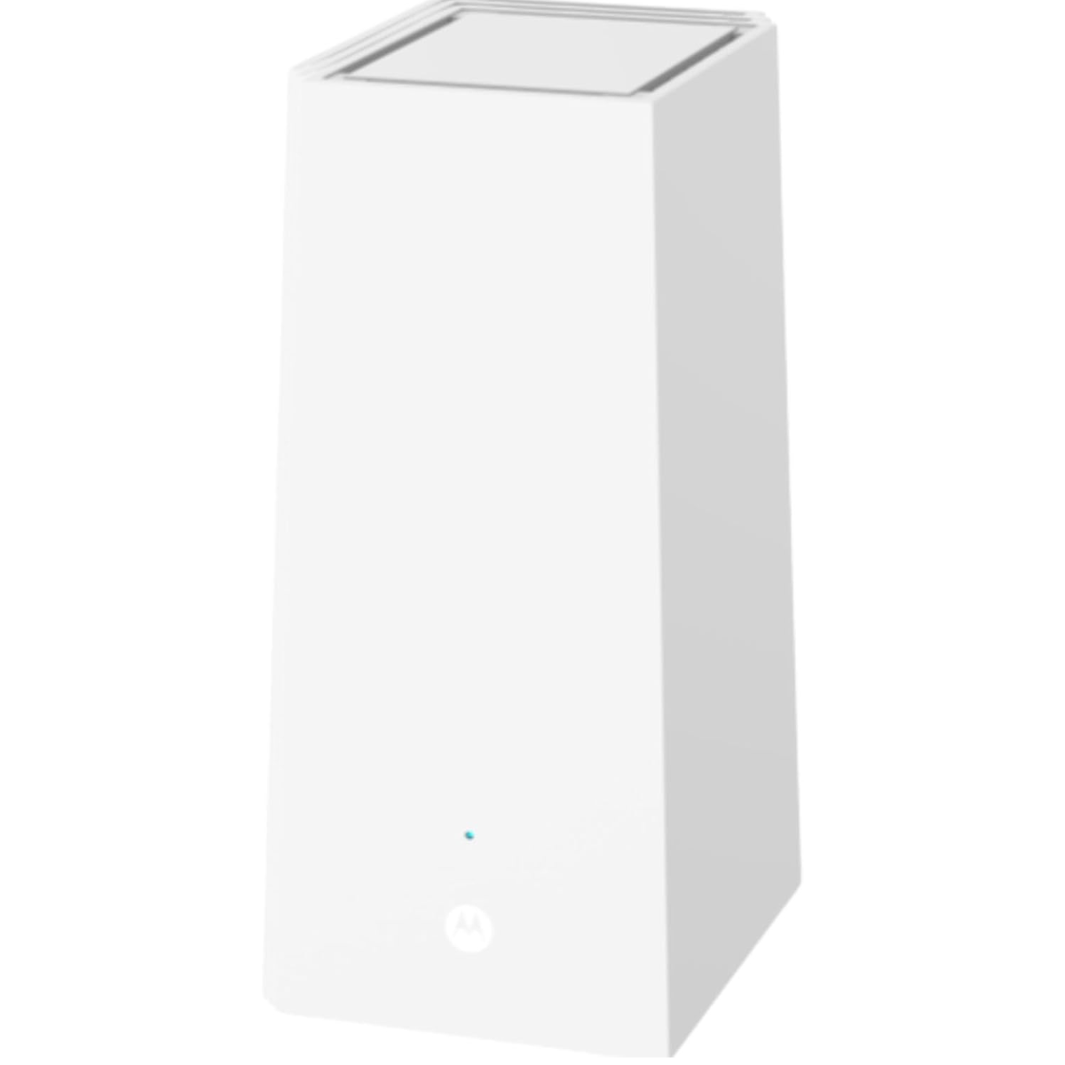 Motorola MQ20 WiFi 6E Router with Easy Mesh, Tri-Band 8.4 Gbps Speed, 3000 sq. ft Coverage, White, Dual Pack thumbnail