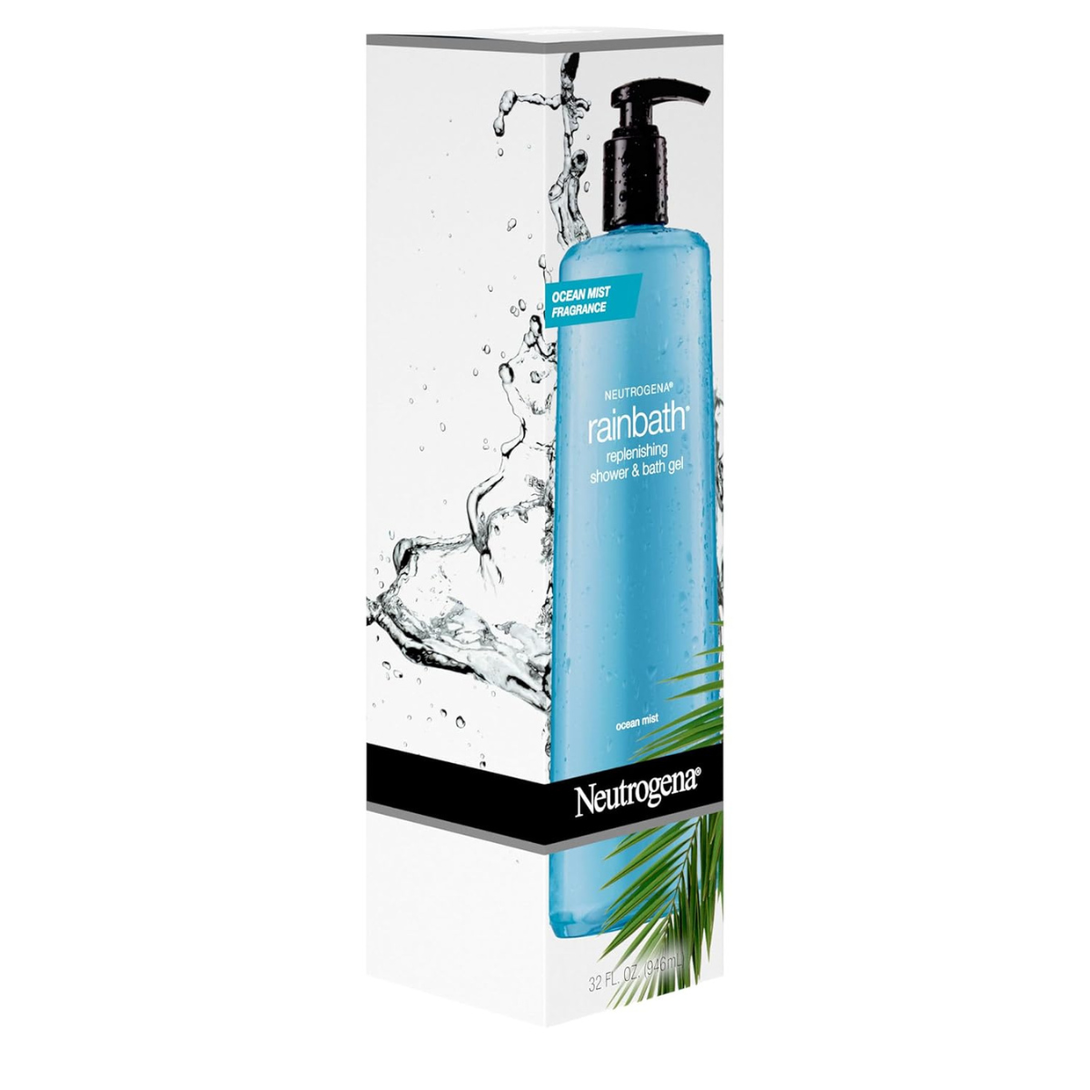 Neutrogena Rainbath Ocean Mist Shower & Bath Gel, 1.18L Refreshing Daily Cleanser with Hydrating Lather thumbnail