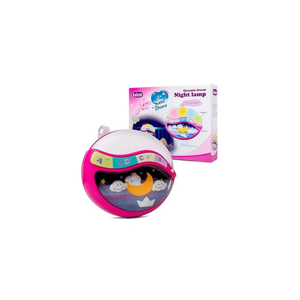 Night Lamp With Multiple Melodies To Put Your Baby To Sleep, In Pink PB-I1089513 thumbnail