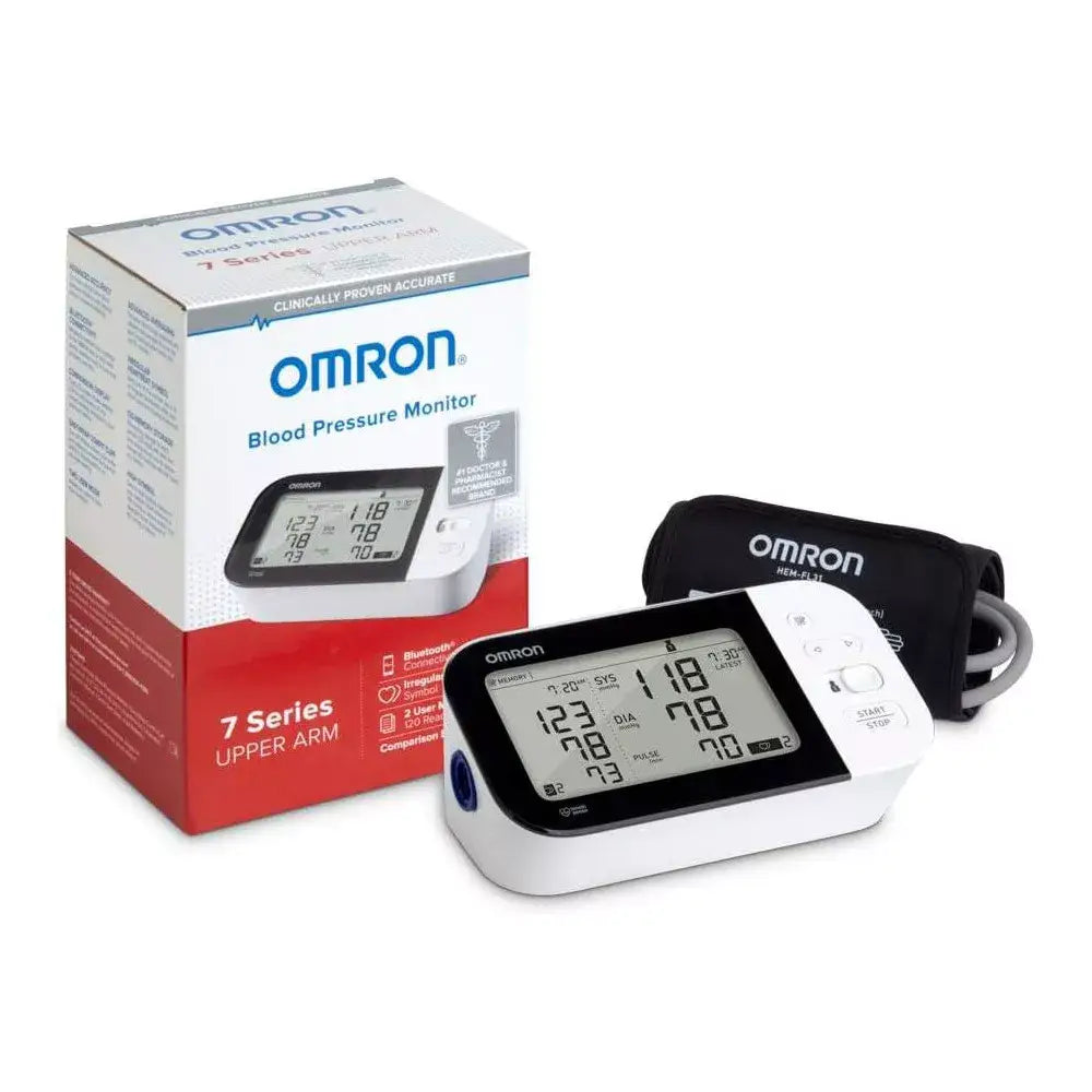 Omron Wireless Upper Arm Blood Pressure Monitor, 7 Series BP7350 thumbnail