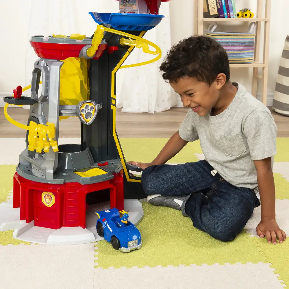 PAW Patrol Mighty Pups Super PAWs Lookout Tower Playset PW6053407 thumbnail