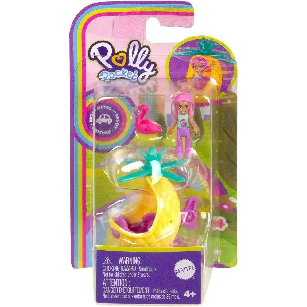 POLLY POCKET Doll & Vehicle  PINEAPPLE COPTER HKV61 thumbnail