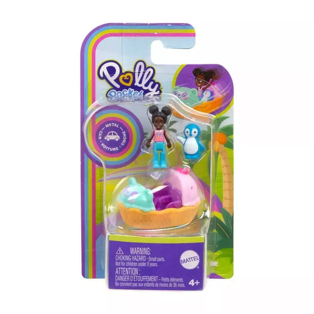 POLLY POCKET Doll & Vehicle Penguin HWP12 thumbnail