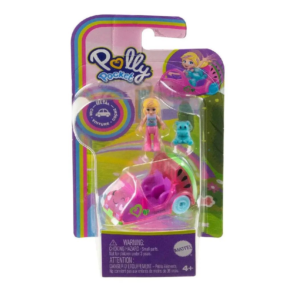 POLLY POCKET Doll & Vehicle Watermelon HRD41 thumbnail