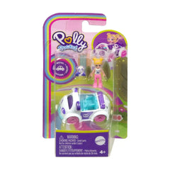 POLLY POCKET Doll & Vehicle PANDA CAR HKV56