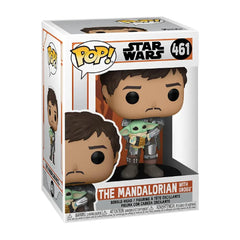 POP Funko Star Wars: The Mandalorian - The Mandalorian Din Djarrin with Grogu F-54525