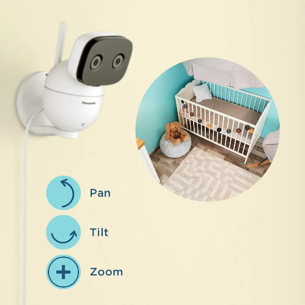 Panasonic Video Baby Monitor Add-On Camera KXHNC301W thumbnail