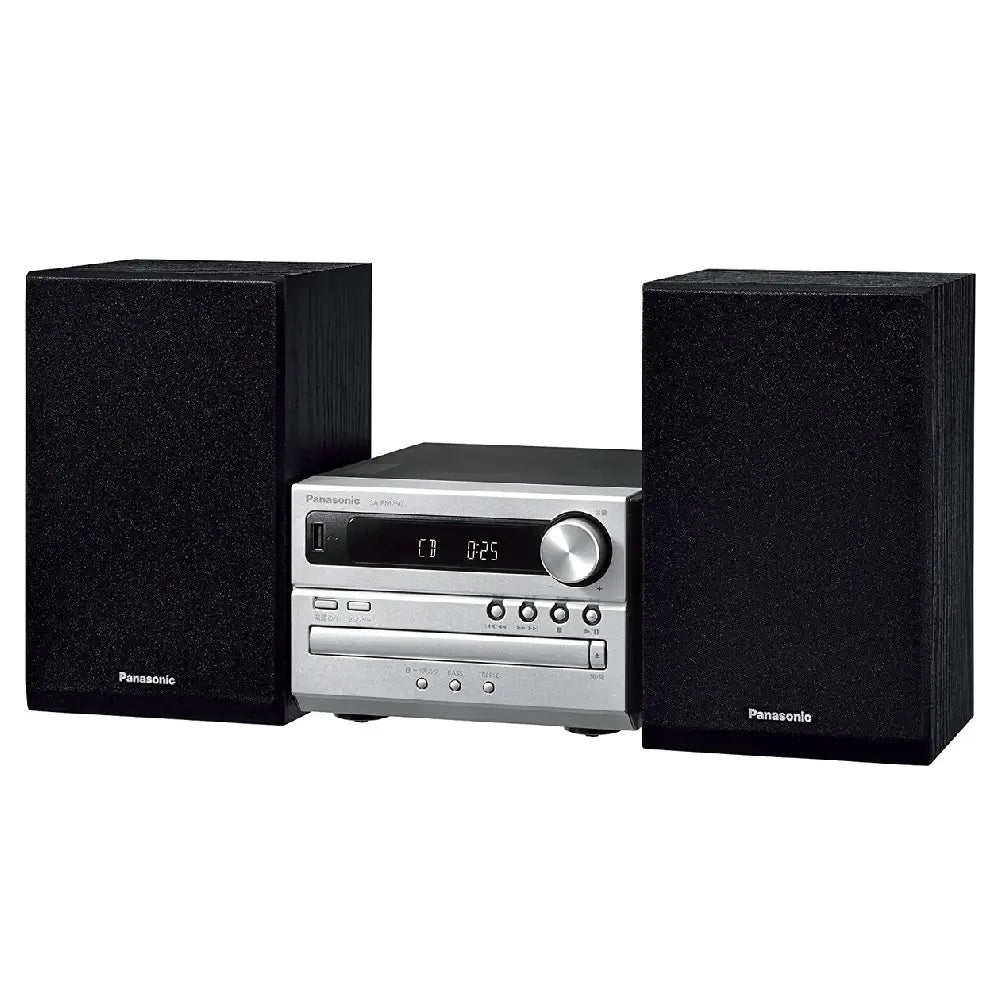 Panasonic CD Stereo System  Silver SC-PM250-S thumbnail