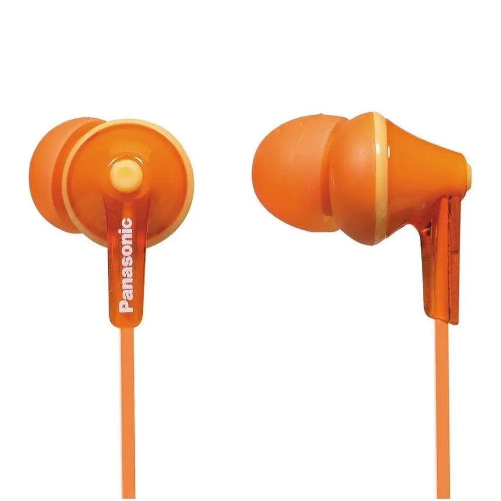 Panasonic Ergo-Fit In-Ear Headphones RP-HJE125 - ORANGE thumbnail