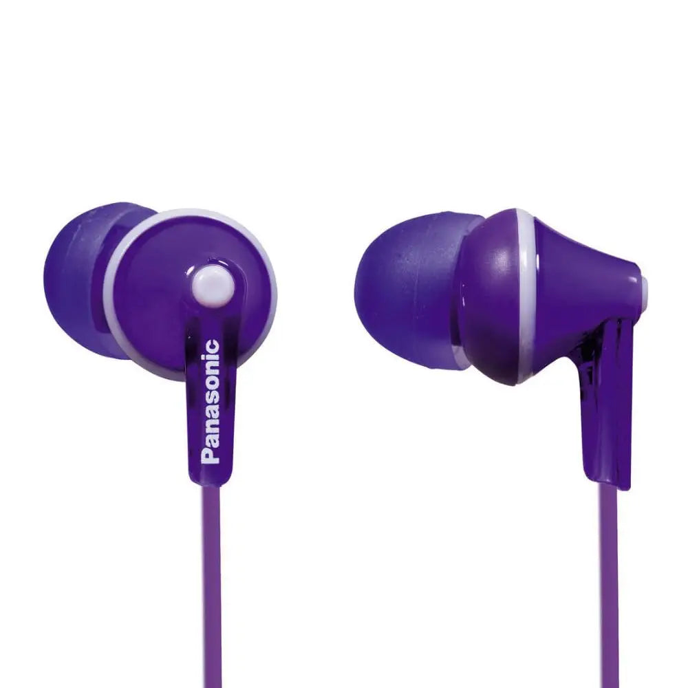 Panasonic Ergofit In-Ear Headphones Purple RP-HJE125-PP thumbnail