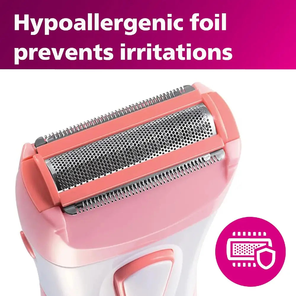 Philips SatinShave Essential Women’s Wet & Dry Electric Shaver HP6306 thumbnail
