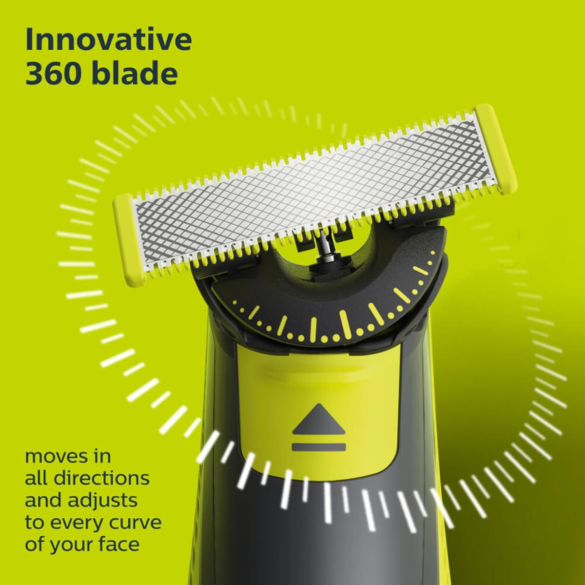 Philips Norelco OneBlade 360 Genuine Replacement Blade Set – 5-Pack Flexible Dual-Sided Trimming & Shaving Blades thumbnail