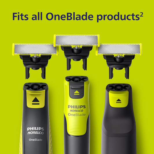 Philips Norelco OneBlade 360 Genuine Replacement Blade Set – 5-Pack Flexible Dual-Sided Trimming & Shaving Blades