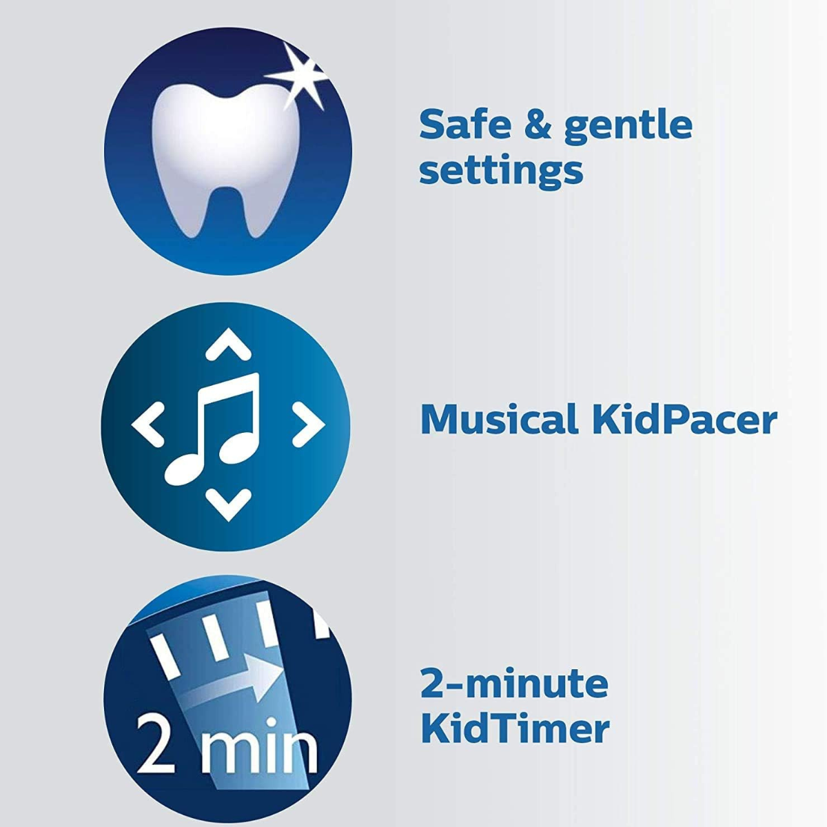 Philips Sonicare for Kids 3+ Bluetooth Connected Rechargeable Electric Power Toothbrush, Interactive Brushing App, Gentle Sonic Cleaning, Pink thumbnail