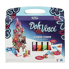 Play-Doh DohVinci Flower Tower Picture Frame Kit diy clay Toy A7191