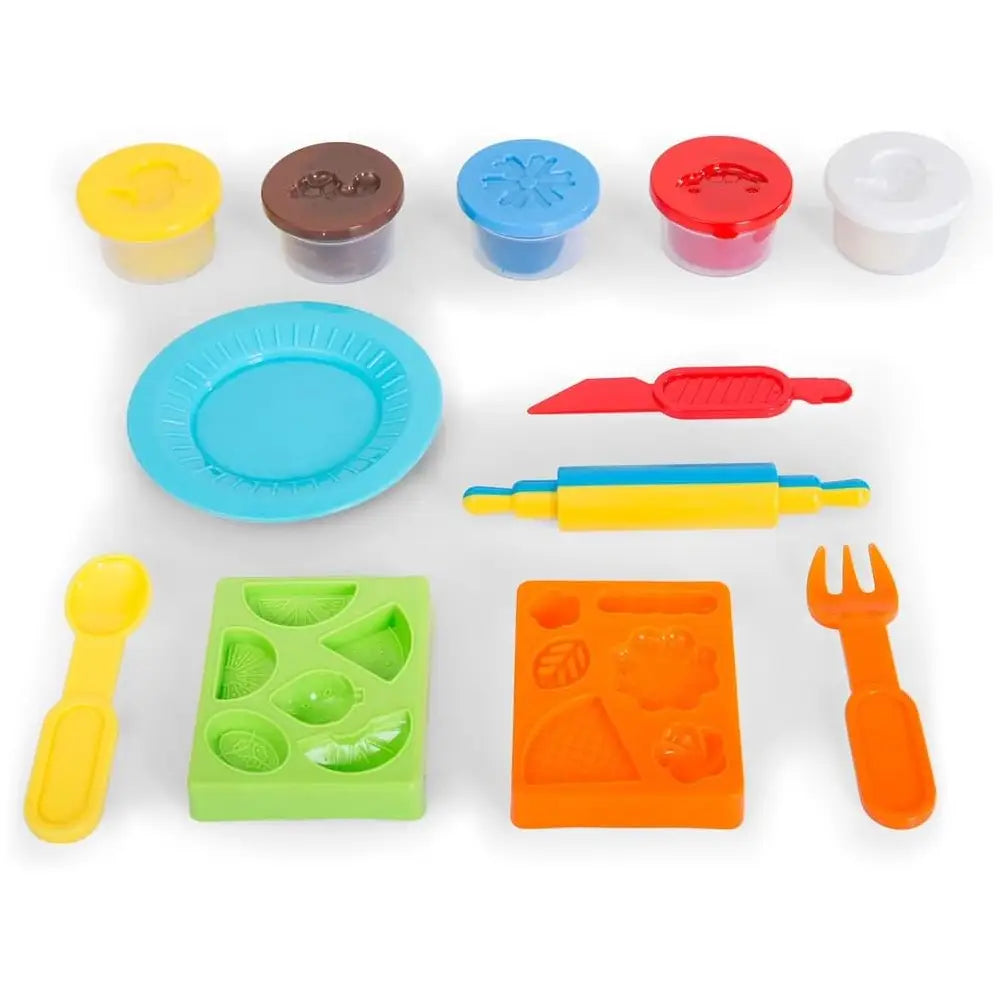 Play Baby Super Soft Clay Create All Kinds of Yummy Foods PB-726D-1 thumbnail