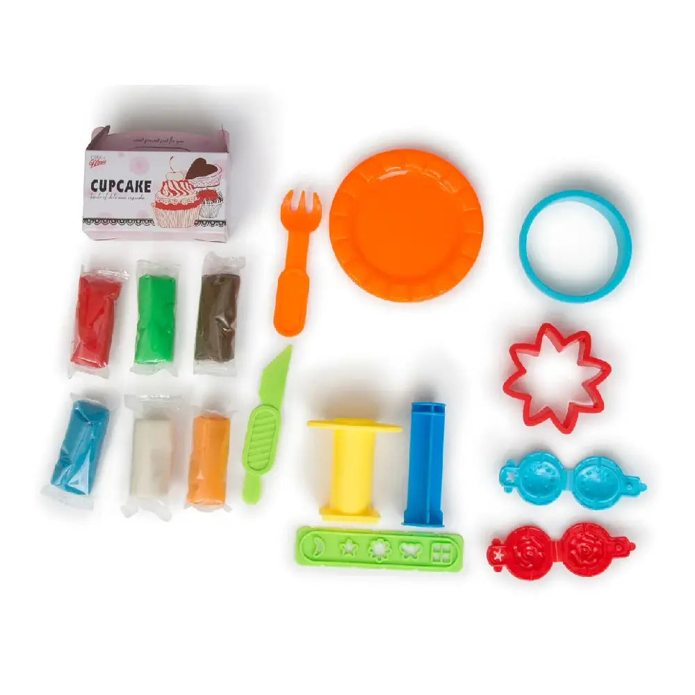 Play Baby Super Soft Clay Mini Birthday Cake Set PB-728-3 thumbnail