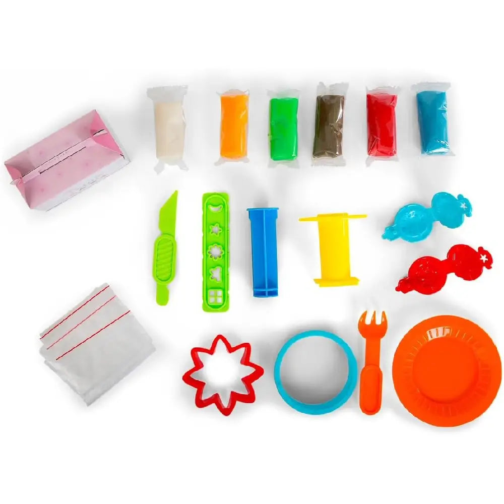 PlayBabyToys DIY Mini Ice Cream Set Shop Clay Collection 728B-1 thumbnail