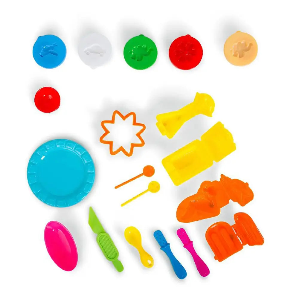Play Baby Toys DIY Super Soft Clay Collection, Variety Pack - Fast Food PB-729D-1 thumbnail