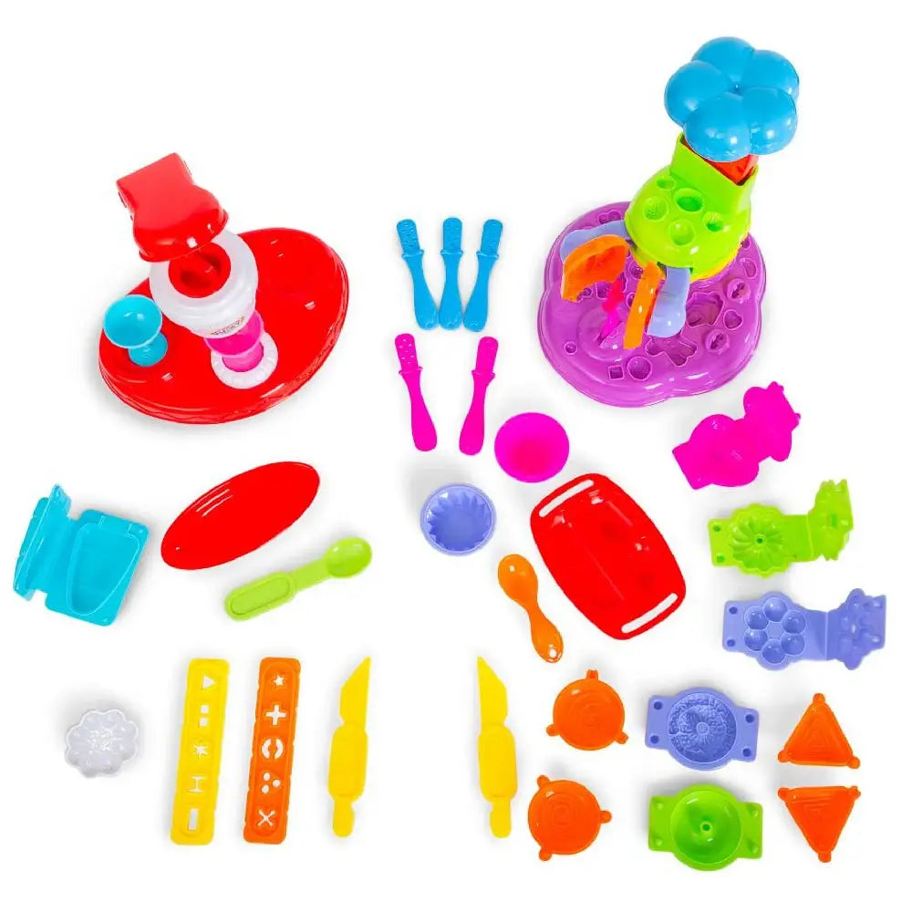 Play Doh Style DIY Super Soft Clay Chef Deluxe Series Ice Cream Play Dough PB-729A-1 thumbnail