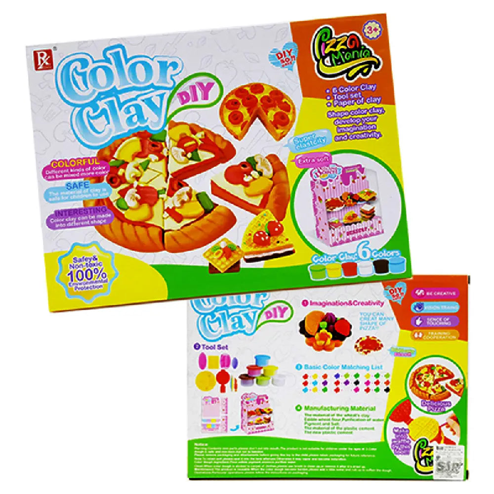 Play Doh Style DIY Super Soft Clay Collection Fast Food Waffle Play Dough 728E-1 thumbnail
