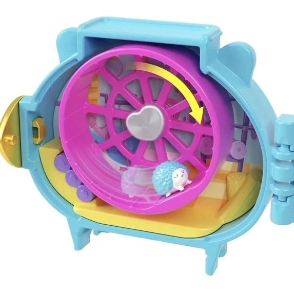 Polly Pocket Collectible Hedgehog Pet Compact Playset for Girls Ages 4 and Up with Accessories for Imaginative Play thumbnail