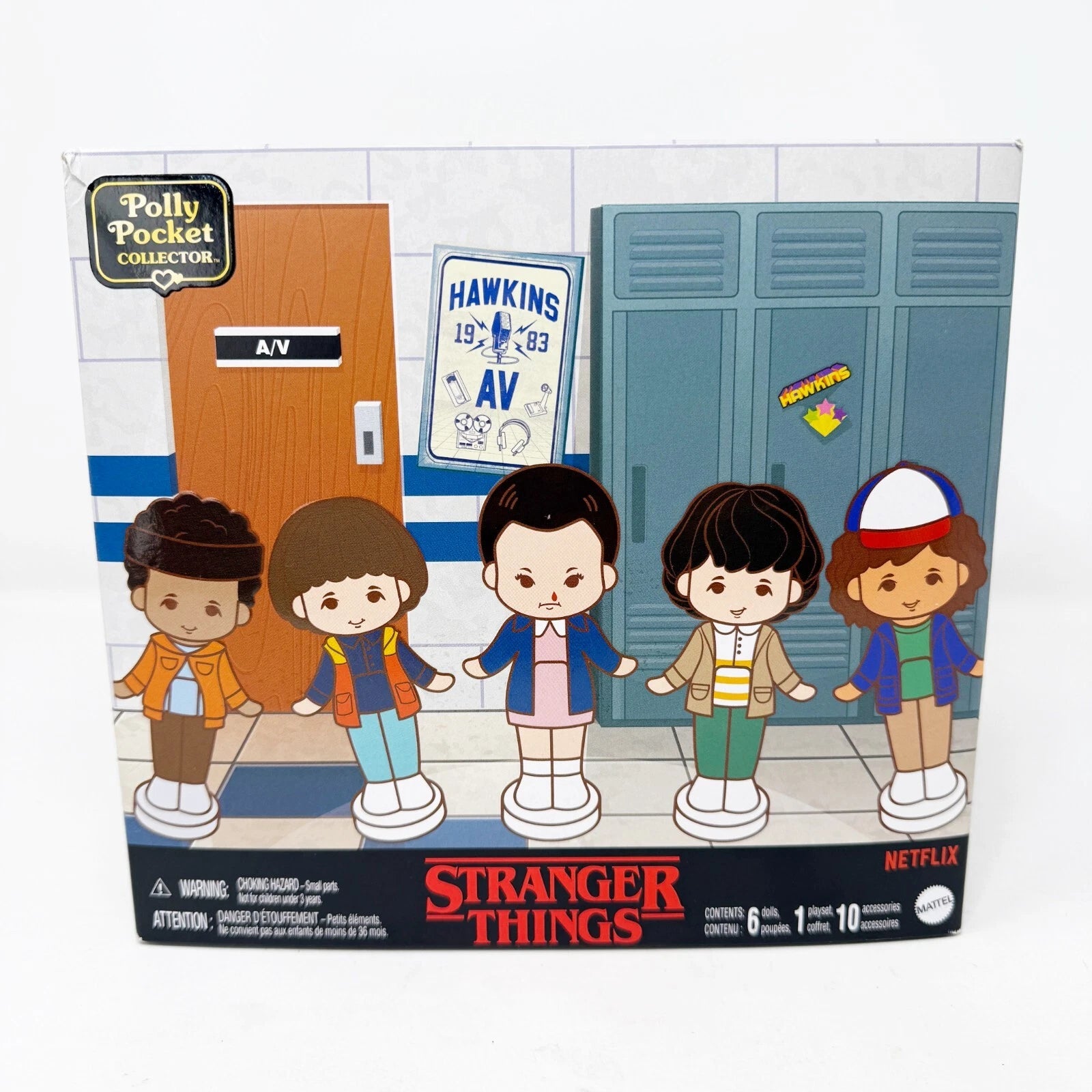 Polly Pocket Collector Stranger Things Dolls and Playset thumbnail
