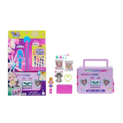 Polly Pocket Doll & Playset, Disco Dance Fashion Reveal HRD65