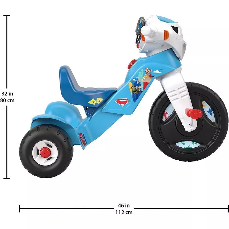 Power Wheels DC League of Super-Pets Lights & Sounds Trike ride-on tricycle thumbnail