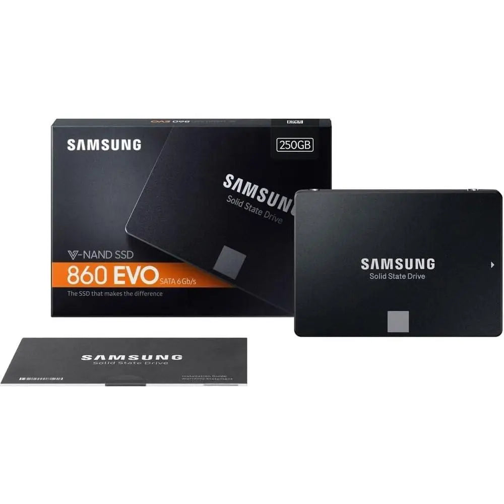 Samsung 860 EVO  250GB 2.5' SSD SATA Internal Solid State Drive MZ-76E250 thumbnail